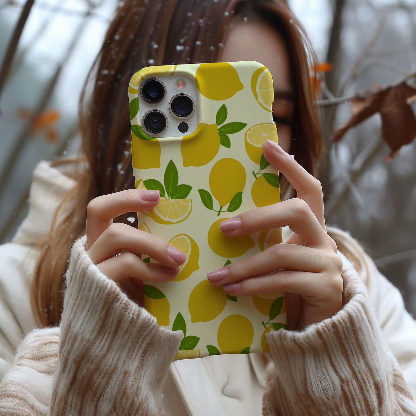 Yellow Lemon Magsafe iPhone Case - Techy Treasures -