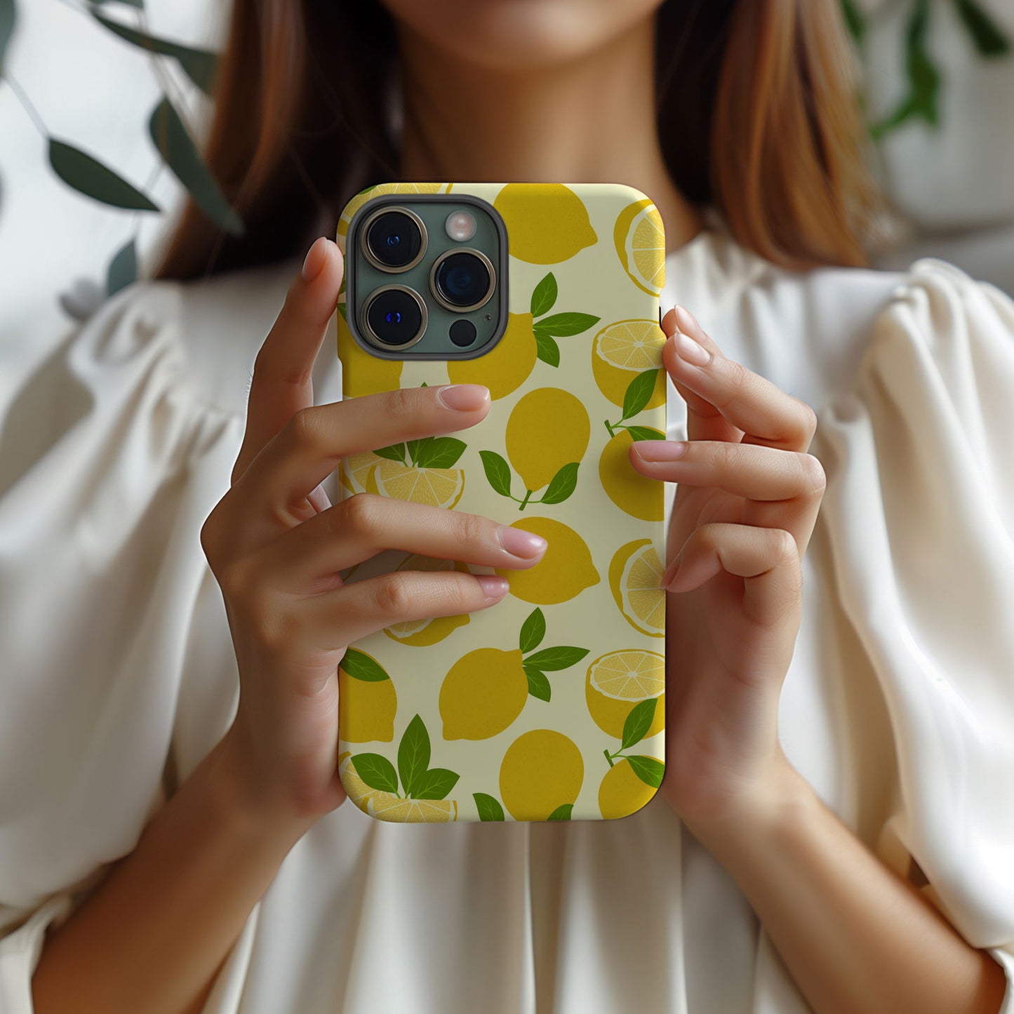 Yellow Lemon Magsafe iPhone Case - Techy Treasures -