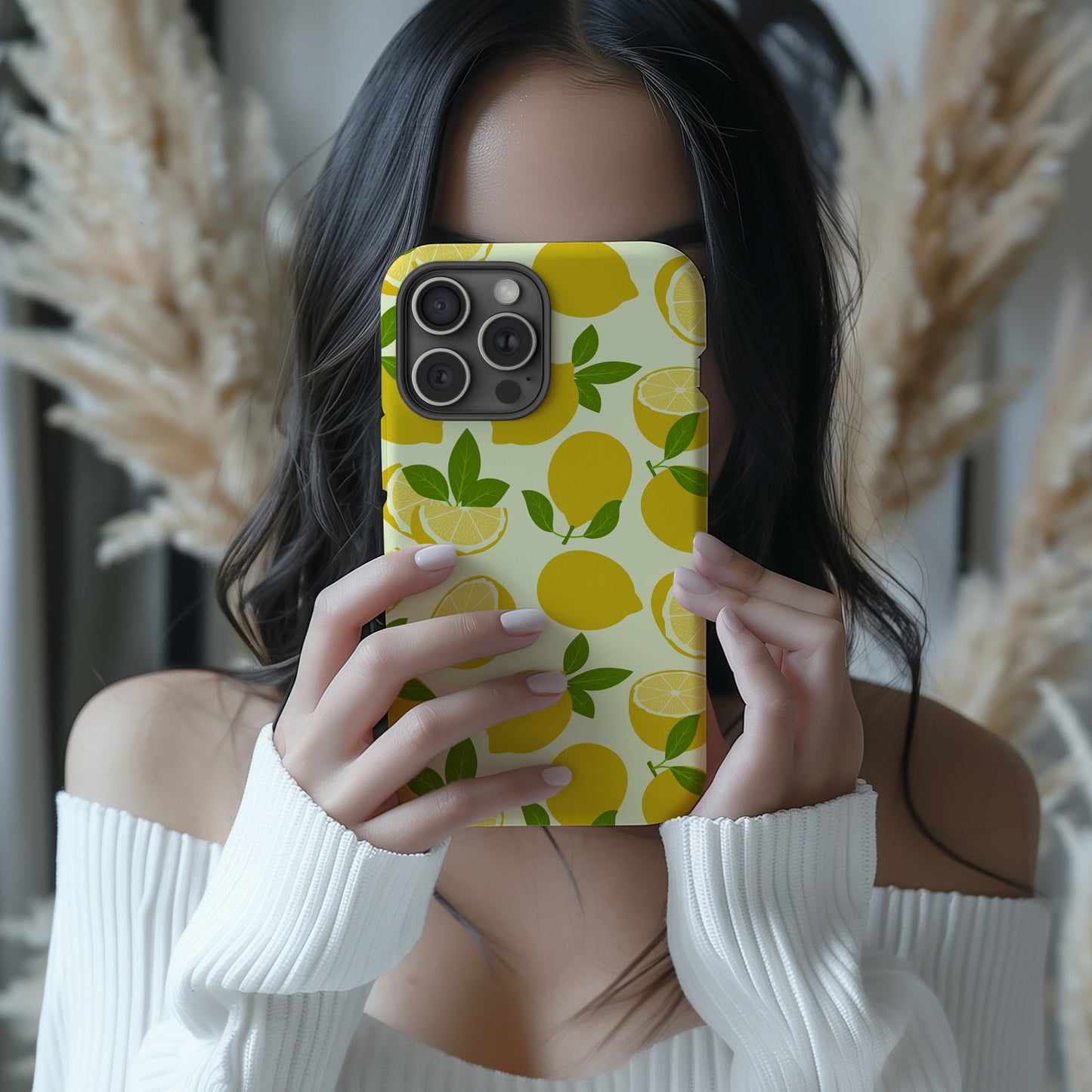 Yellow Lemon Magsafe iPhone Case - Techy Treasures -