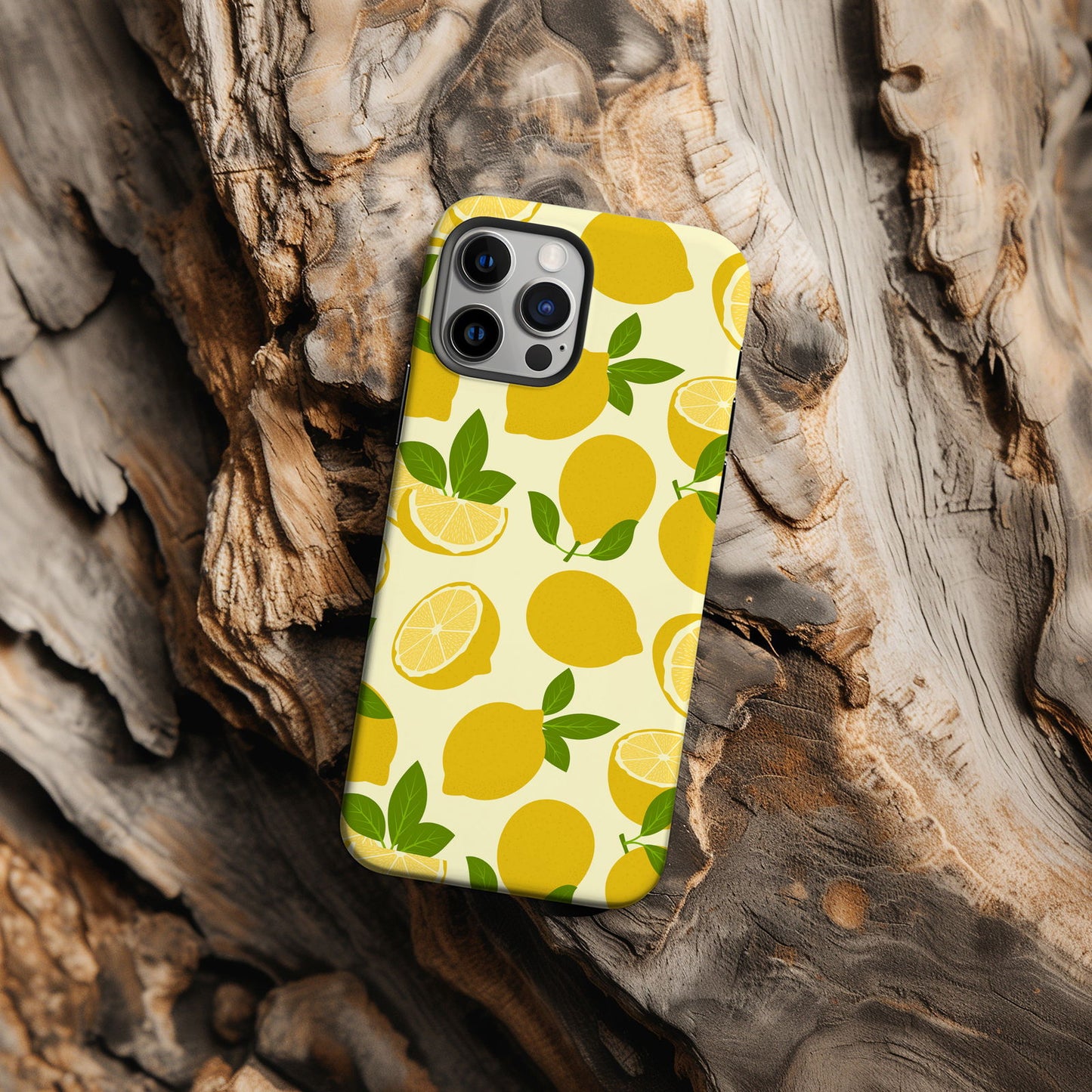 Yellow Lemon Magsafe iPhone Case - Techy Treasures -