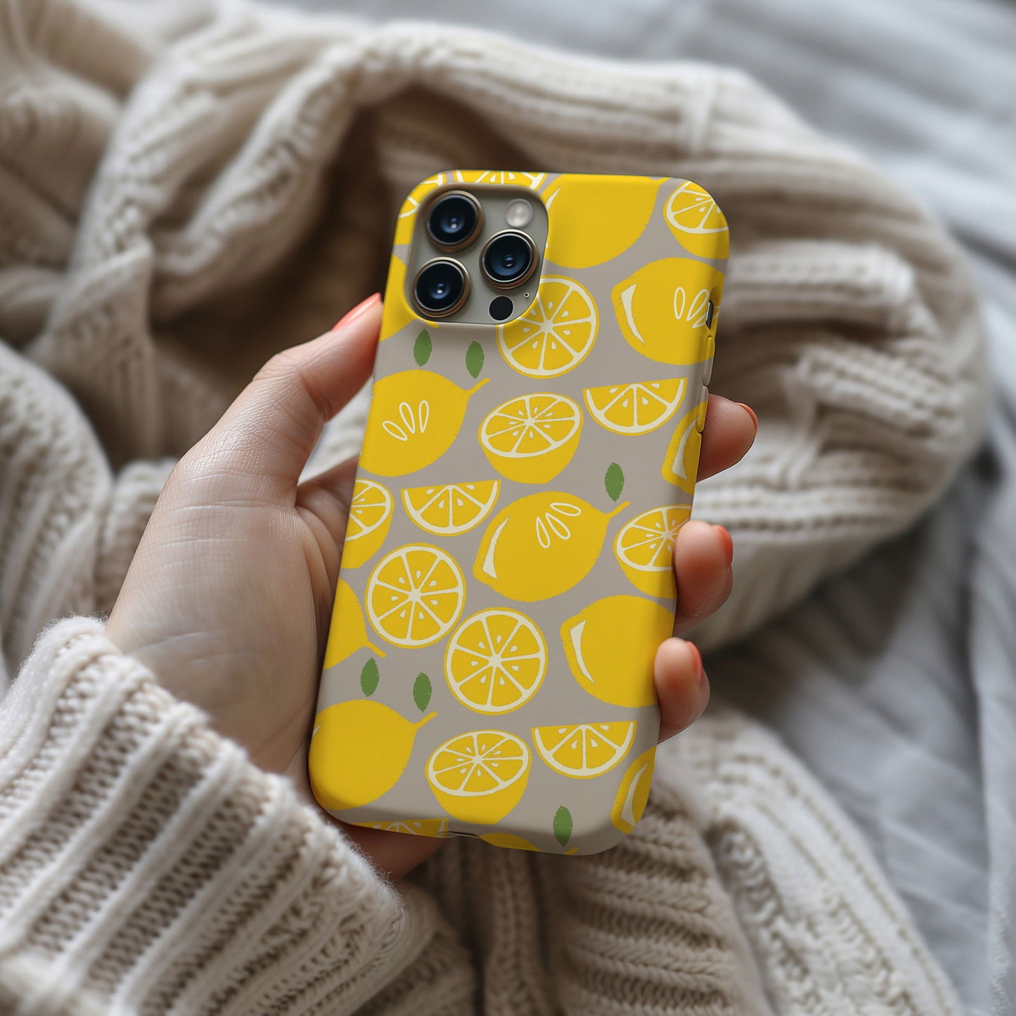 Yellow Lemon Magsafe iPhone Case - Techy Treasures -