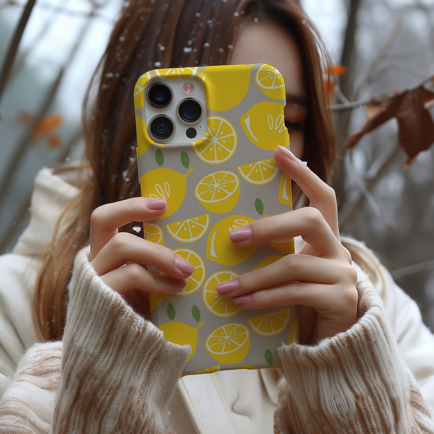 Yellow Lemon Magsafe iPhone Case - Techy Treasures -