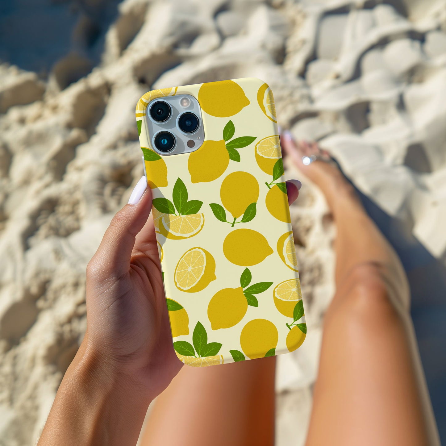 Yellow Lemon Magsafe iPhone Case - Techy Treasures -