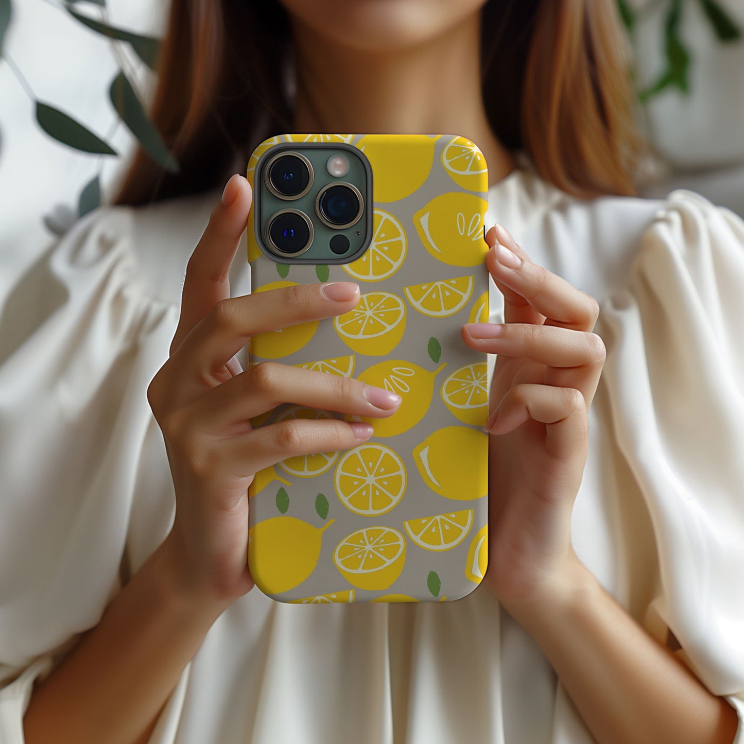 Yellow Lemon Magsafe iPhone Case - Techy Treasures -
