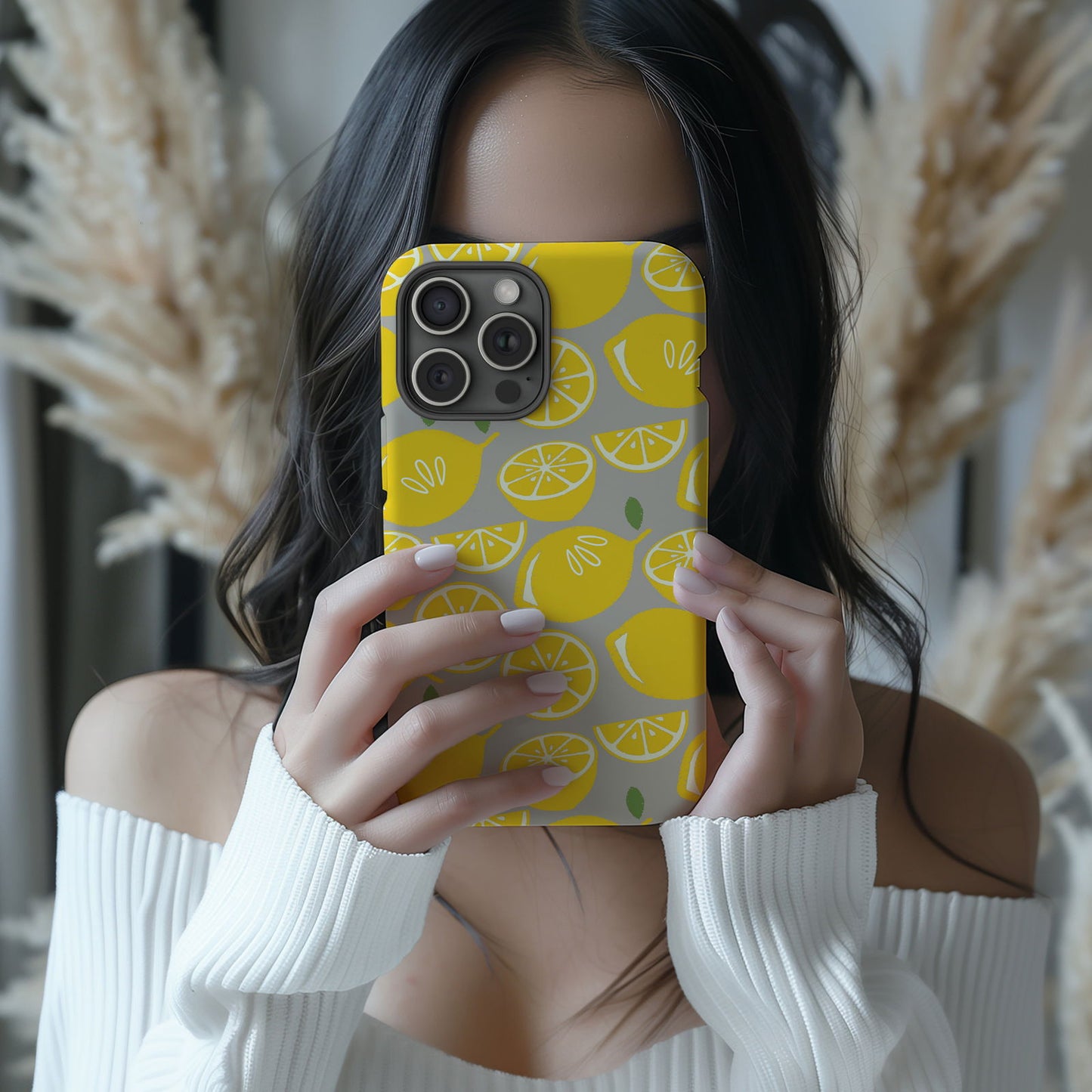 Yellow Lemon Magsafe iPhone Case - Techy Treasures -