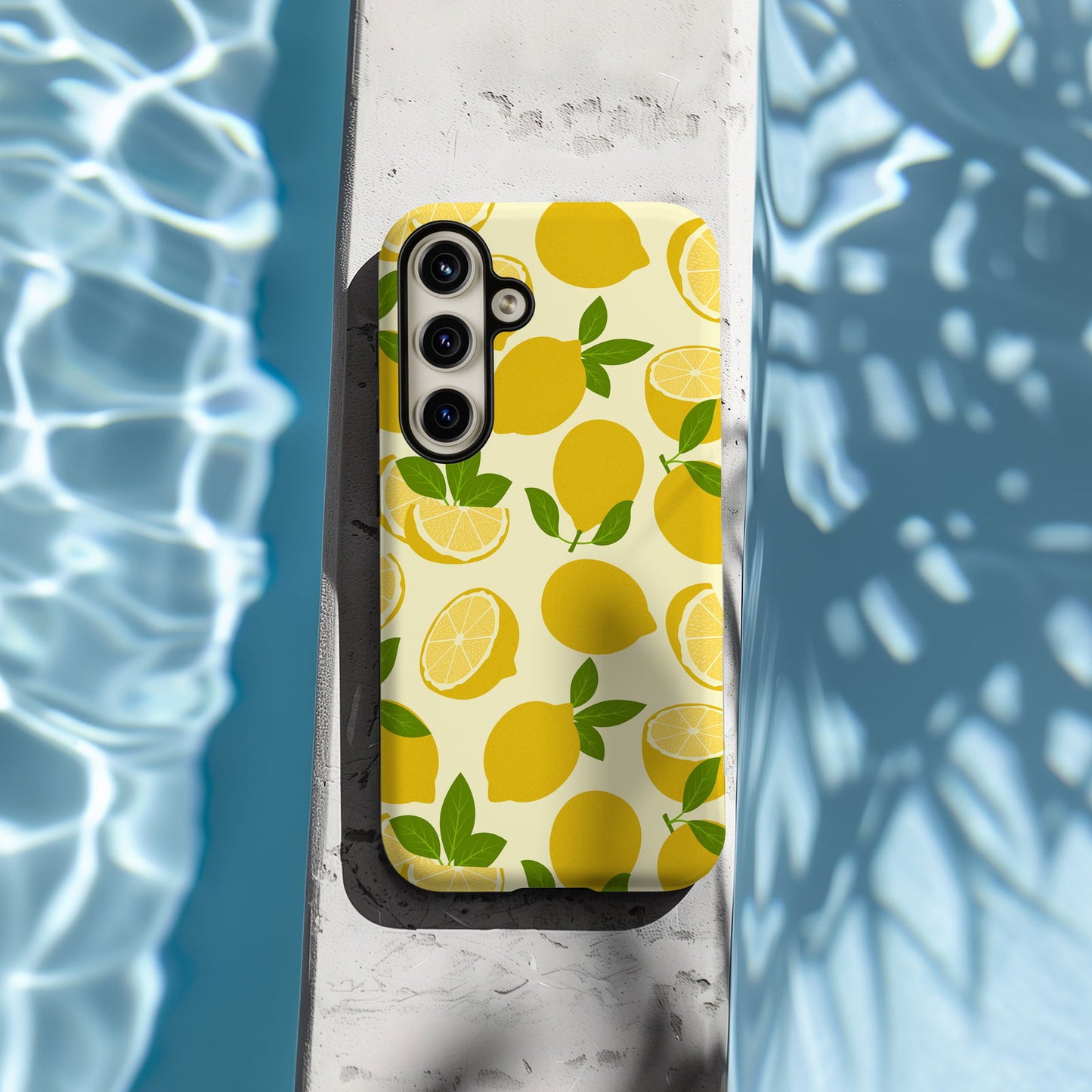 Yellow Lemon Magsafe iPhone Case - Techy Treasures -