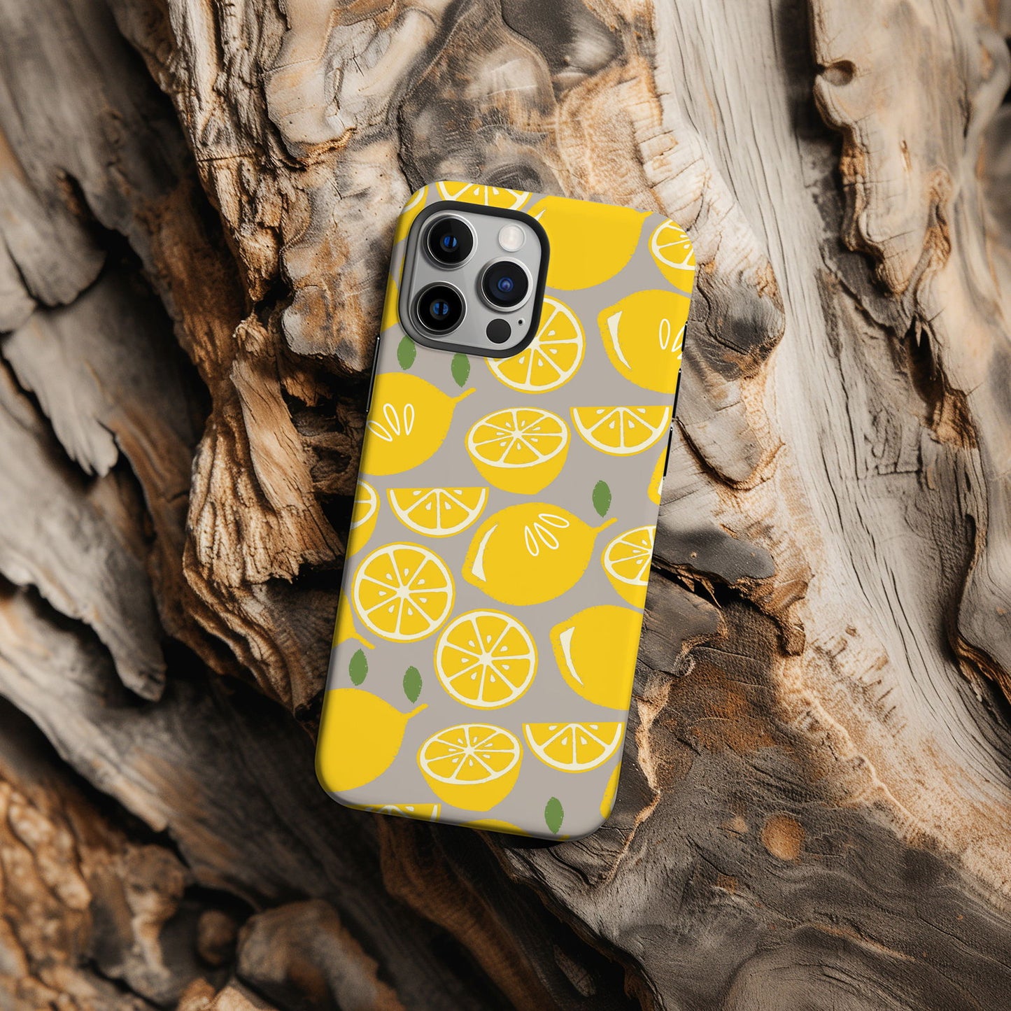 Yellow Lemon Magsafe iPhone Case - Techy Treasures -