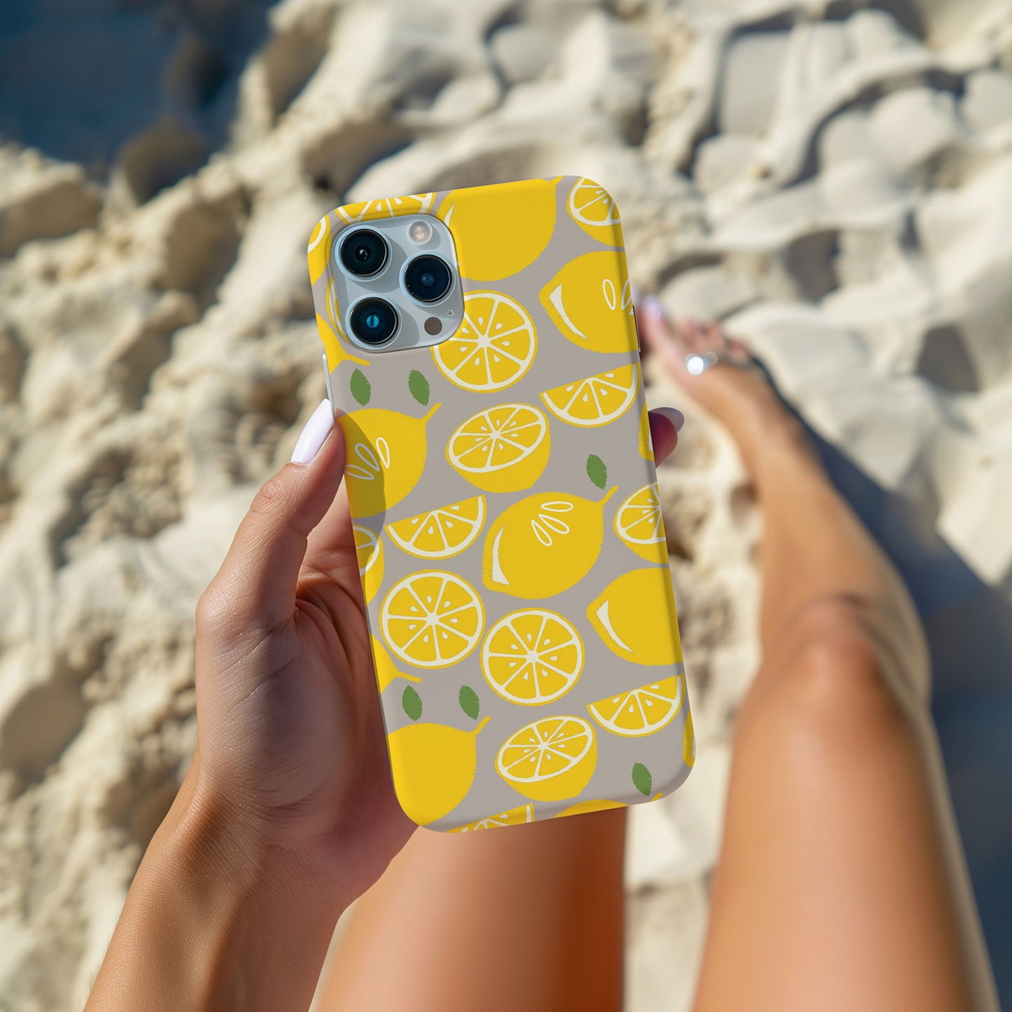 Yellow Lemon Magsafe iPhone Case - Techy Treasures -