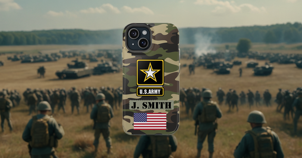Custom Military Phone Cases - Techy Treasures -  
