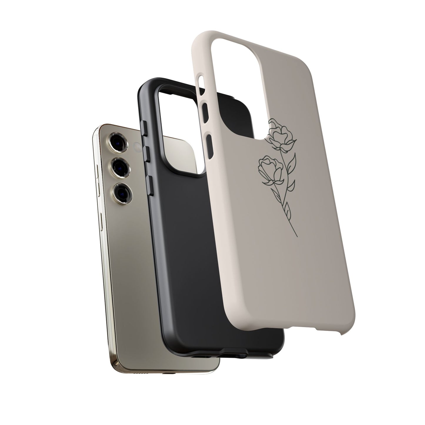 Simple Flower Minimalist Phone Case