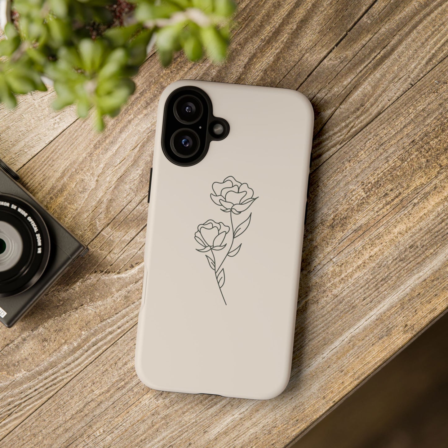 Simple Flower Minimalist Phone Case