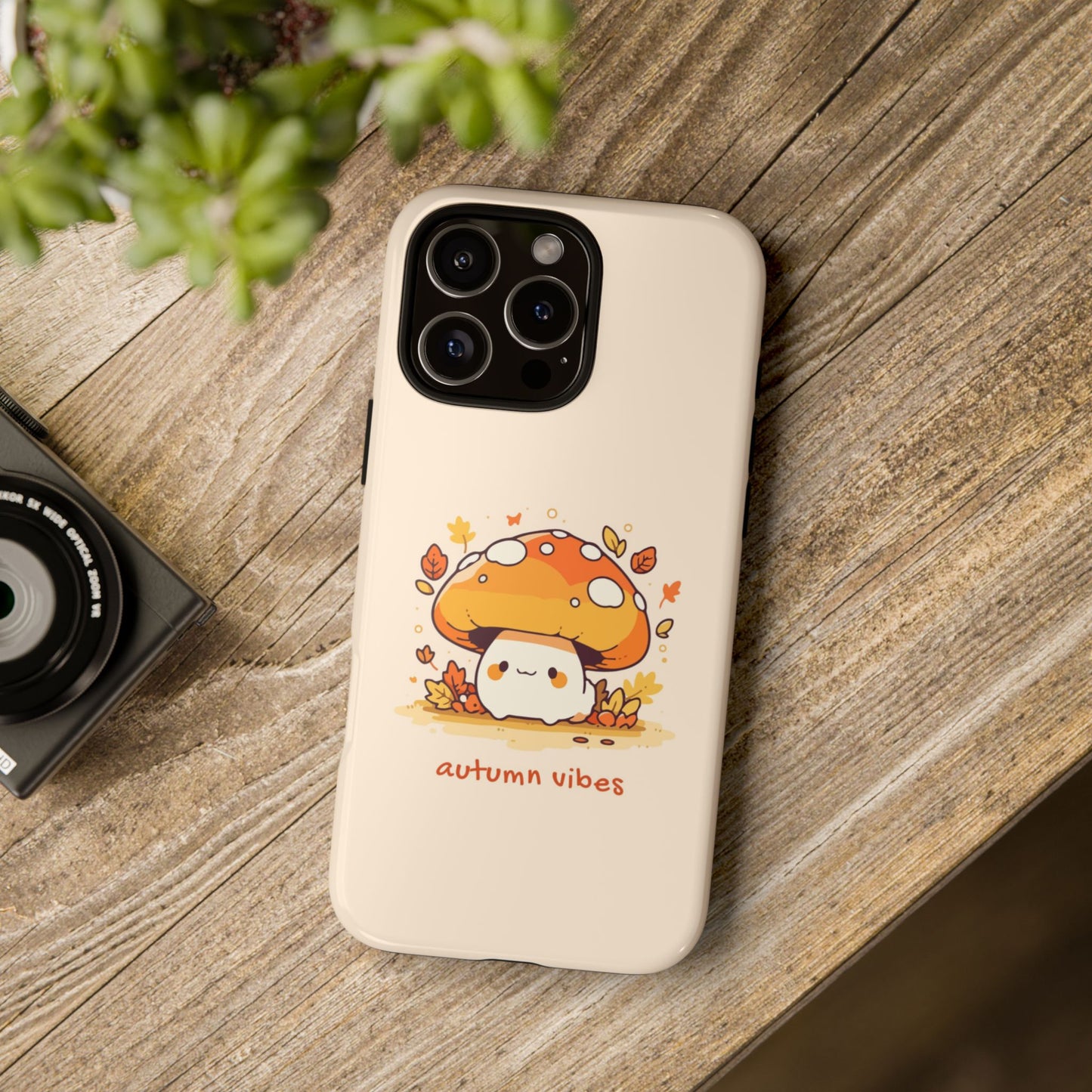 Yellow and Orange Illustrative Fall Phone Case