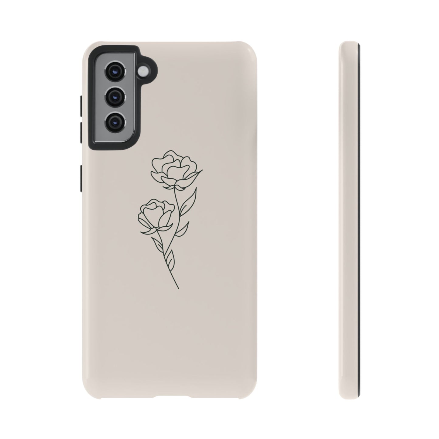 Simple Flower Minimalist Phone Case