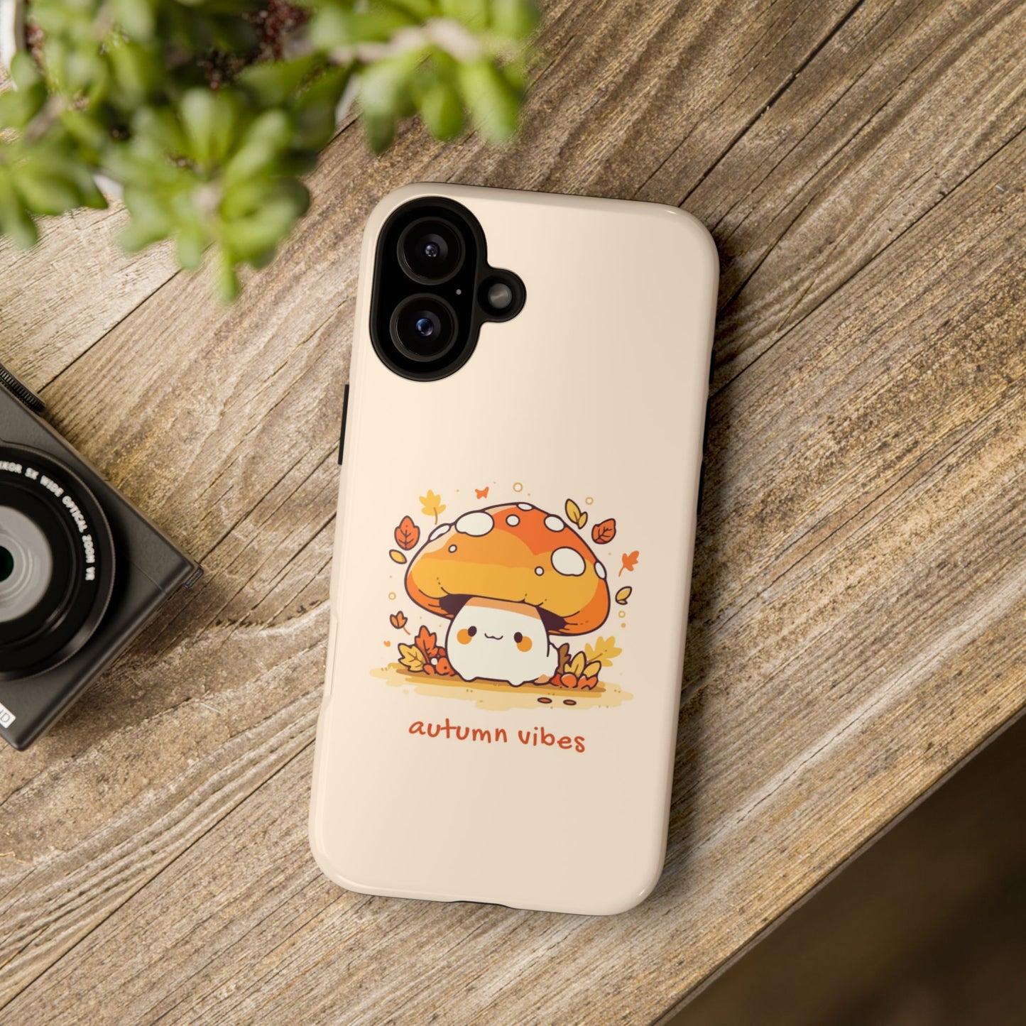 Yellow and Orange Illustrative Fall Phone Case