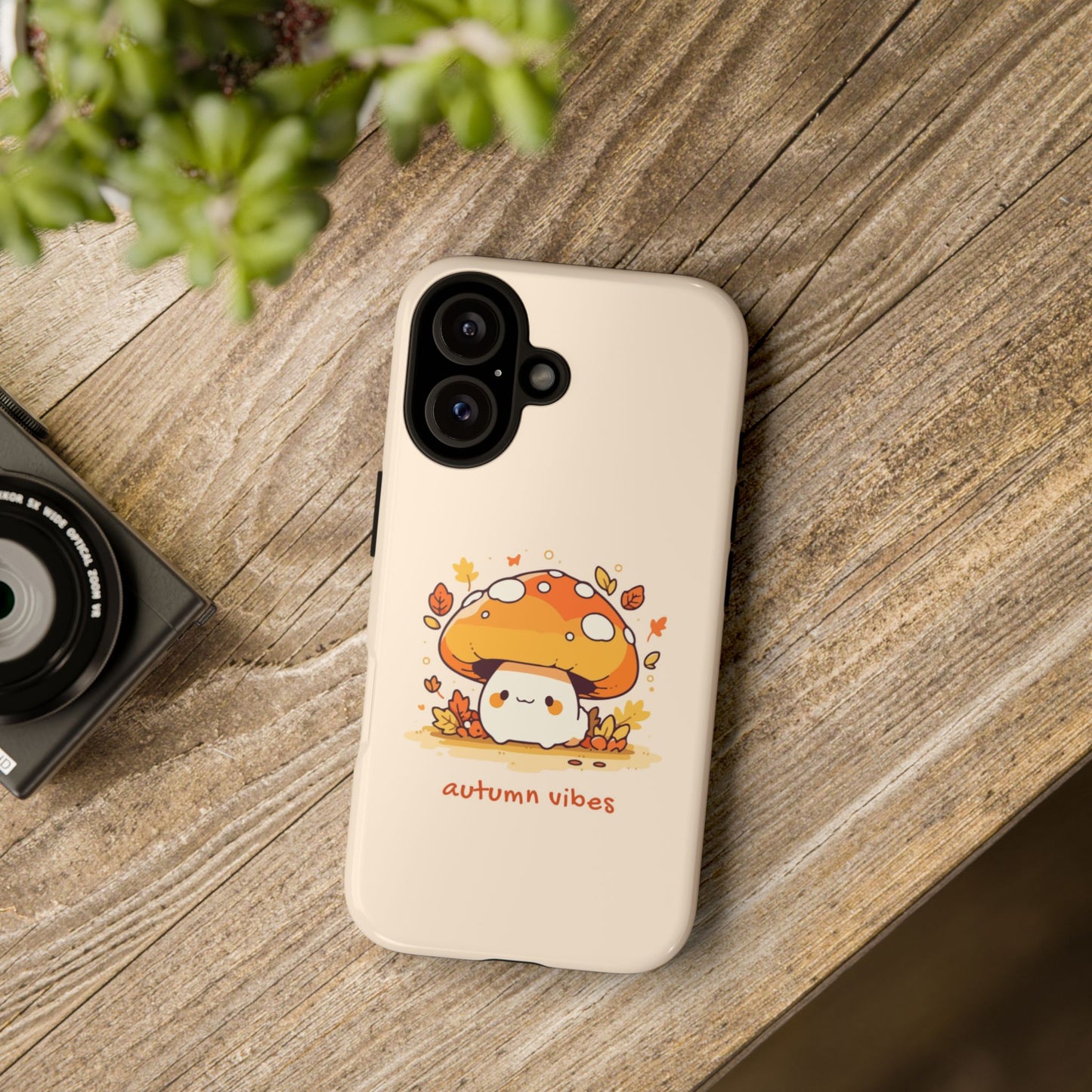 Yellow and Orange Illustrative Fall Phone Case