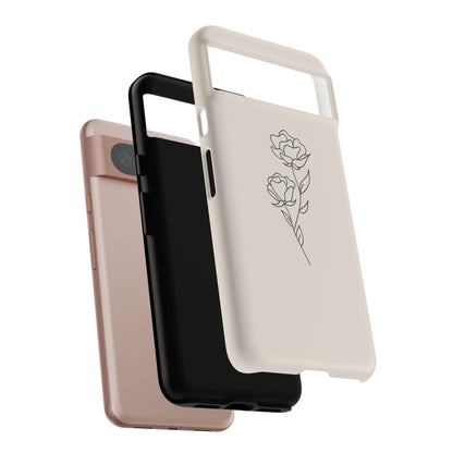 Simple Flower Minimalist Phone Case