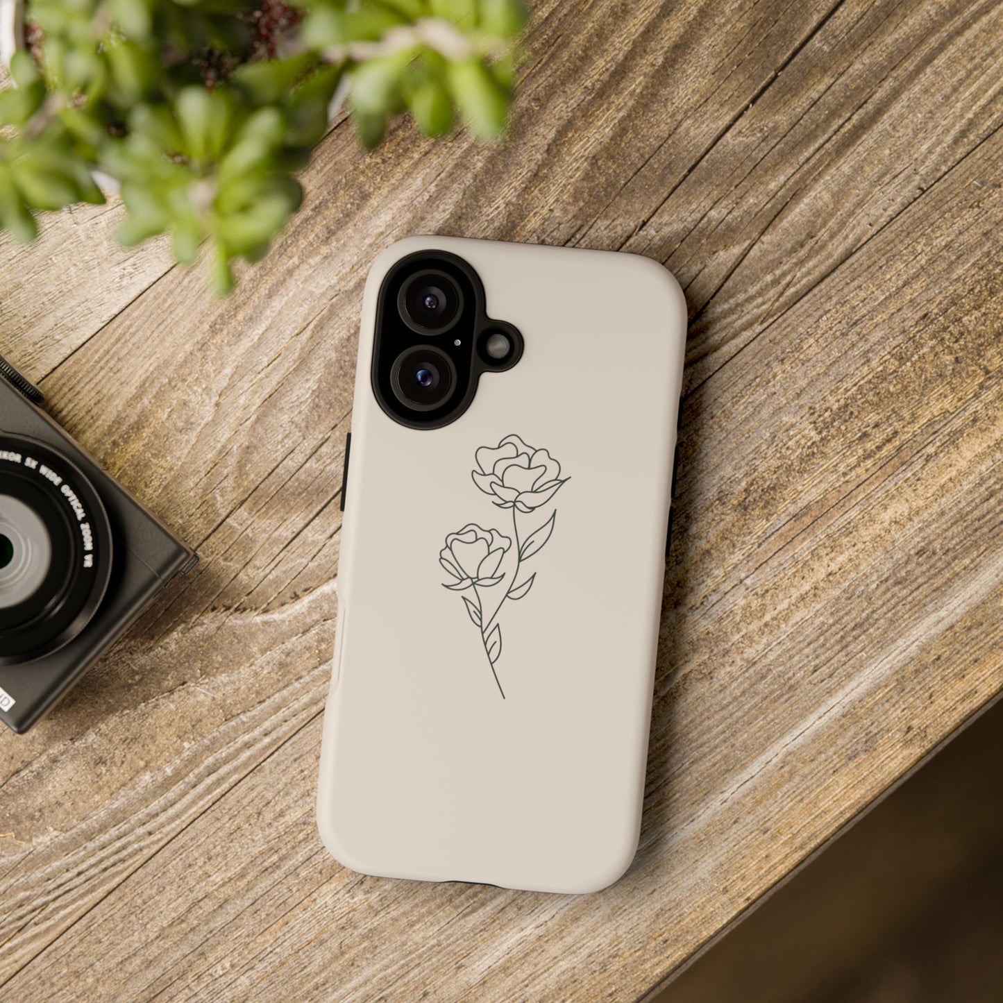 Simple Flower Minimalist Phone Case