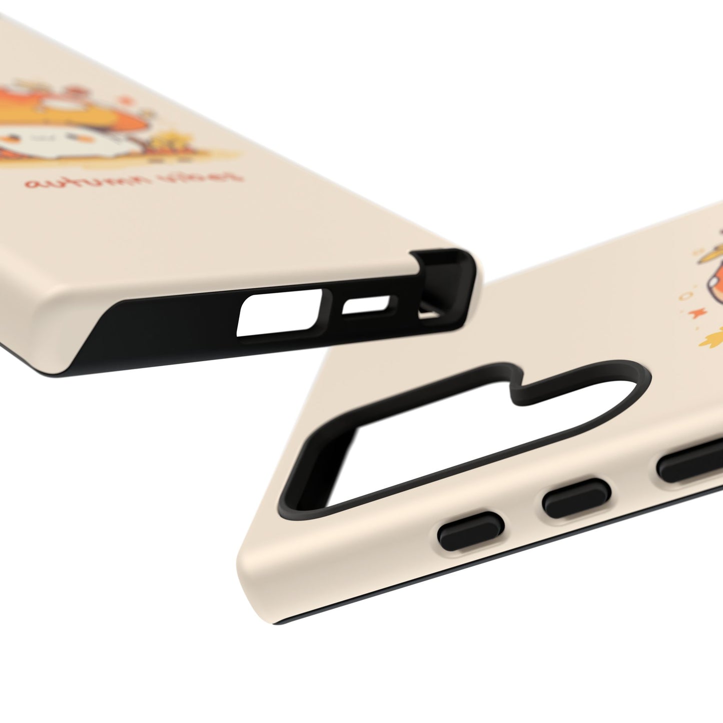 Yellow and Orange Illustrative Fall Phone Case