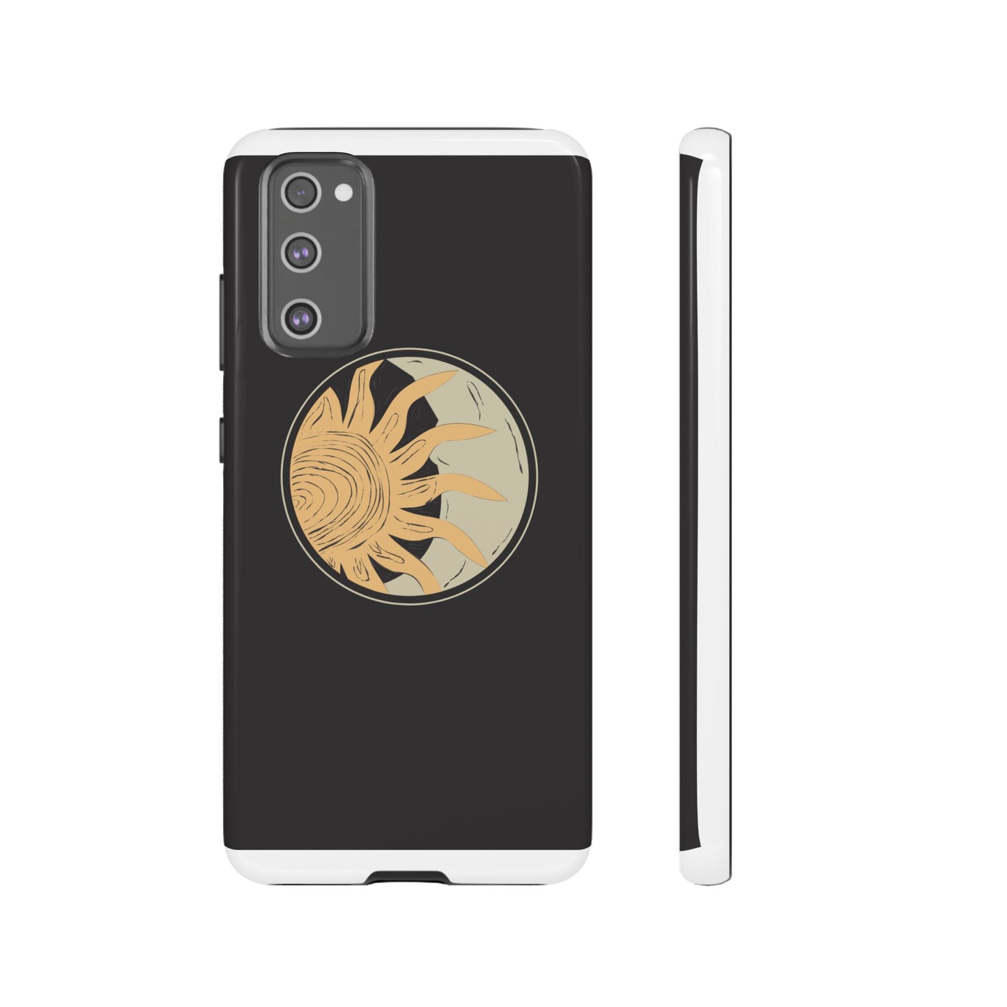 Beige and Blue Minimalist Simple Quotes Phone Case