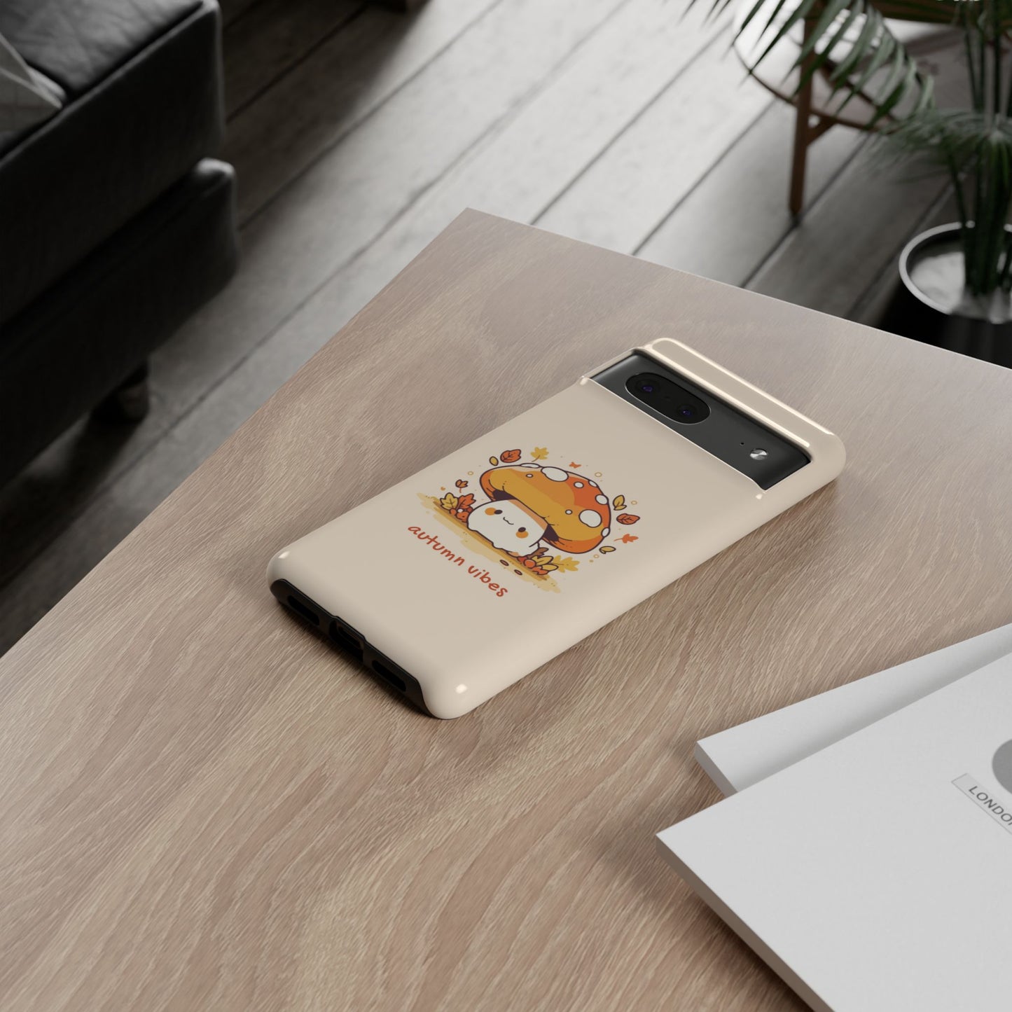 Yellow and Orange Illustrative Fall Phone Case