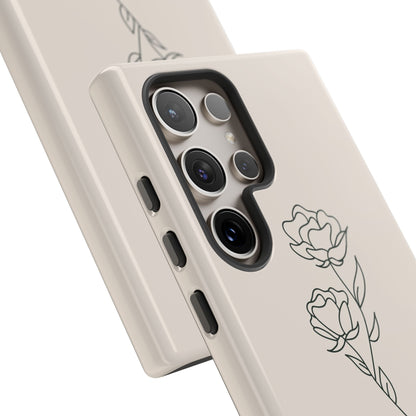 Simple Flower Minimalist Phone Case