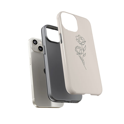 Simple Flower Minimalist Phone Case