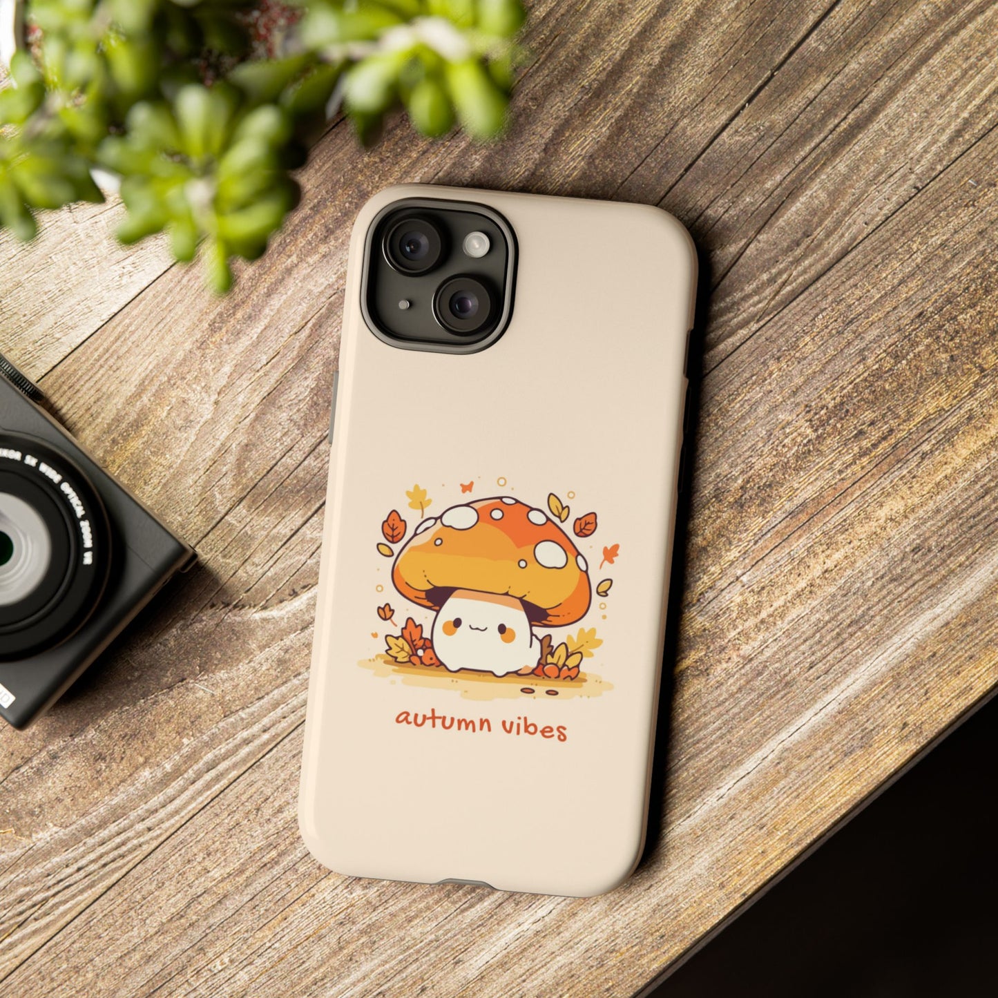 Yellow and Orange Illustrative Fall Phone Case