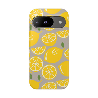 Yellow Modern Lemon Phone Case