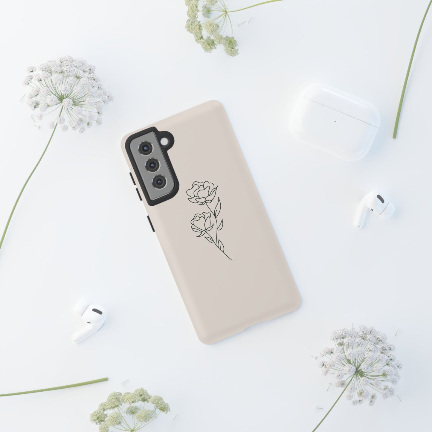 Simple Flower Minimalist Phone Case