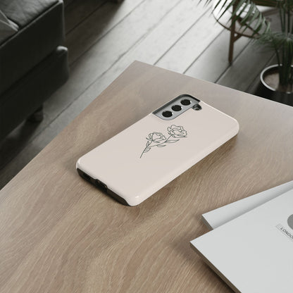 Simple Flower Minimalist Phone Case