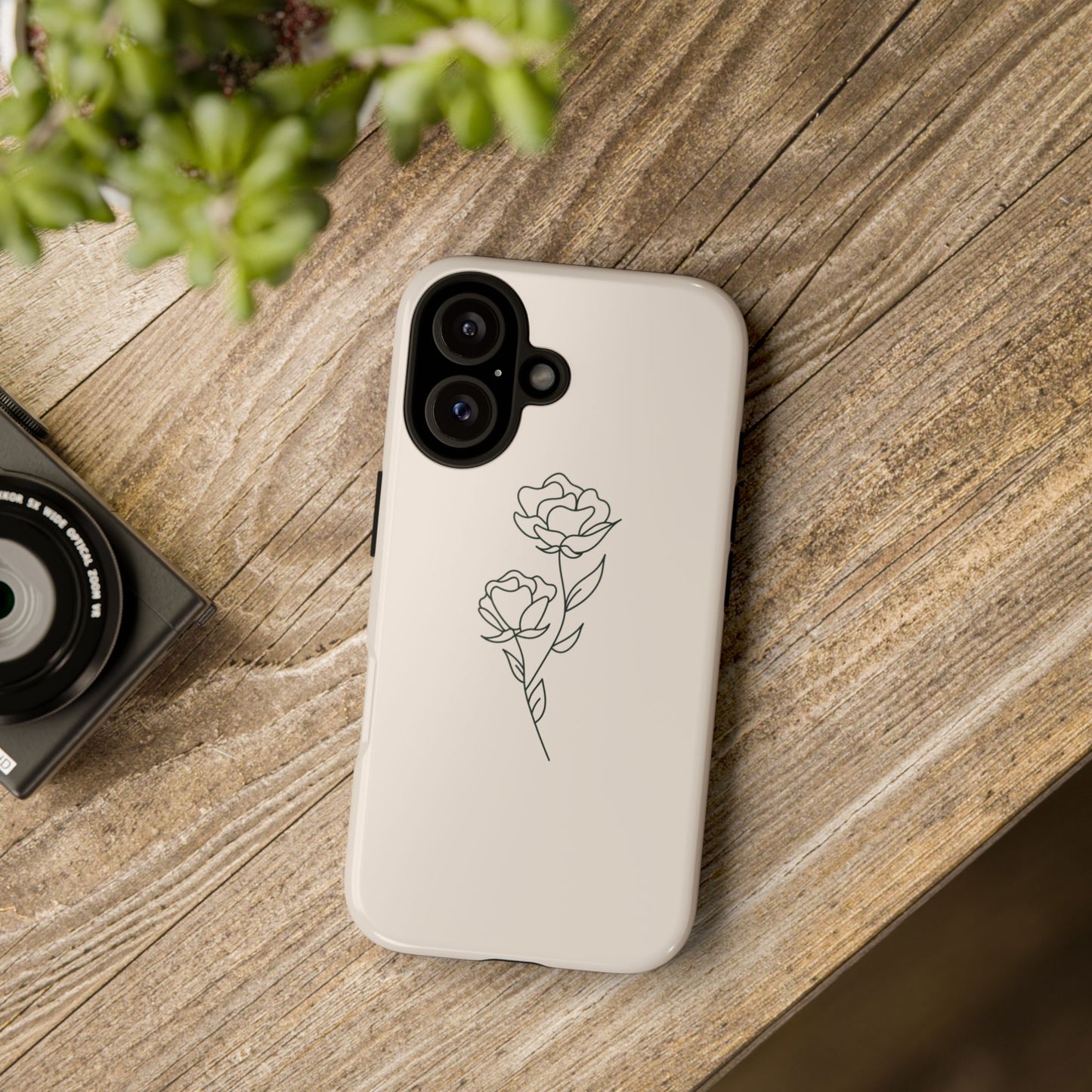 Simple Flower Minimalist Phone Case