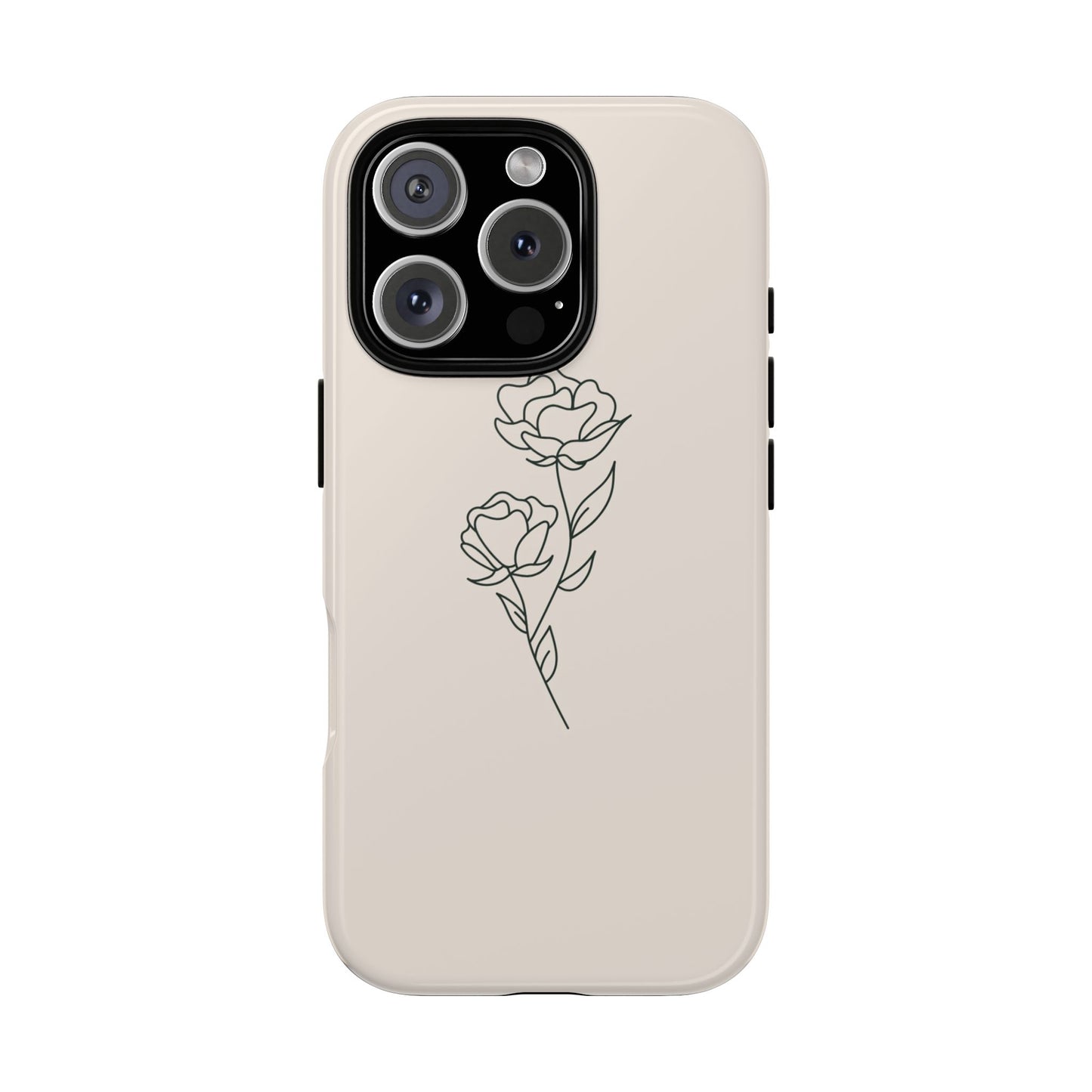 Simple Flower Minimalist Phone Case