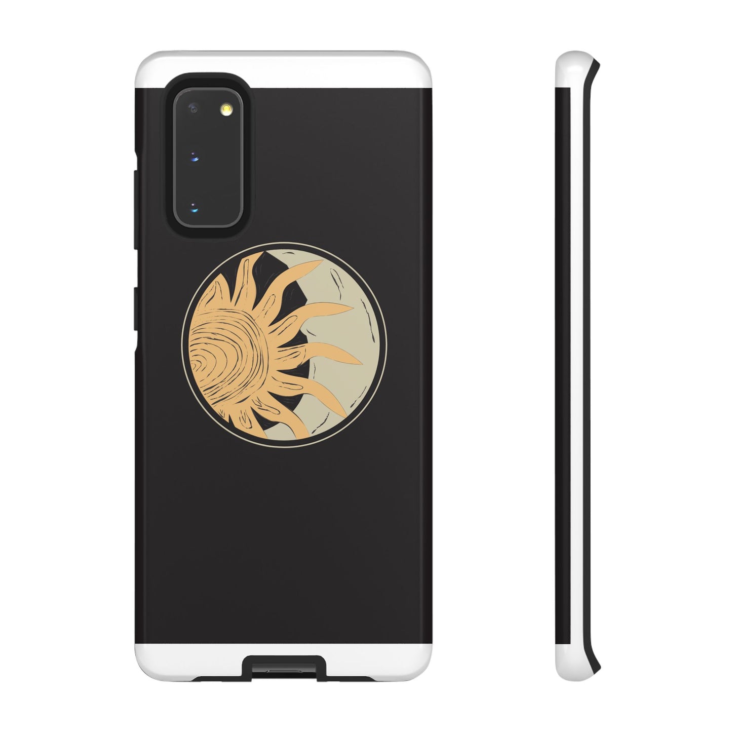 Beige and Blue Minimalist Simple Quotes Phone Case