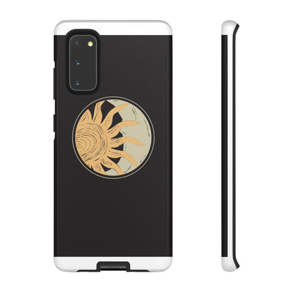 Beige and Blue Minimalist Simple Quotes Phone Case