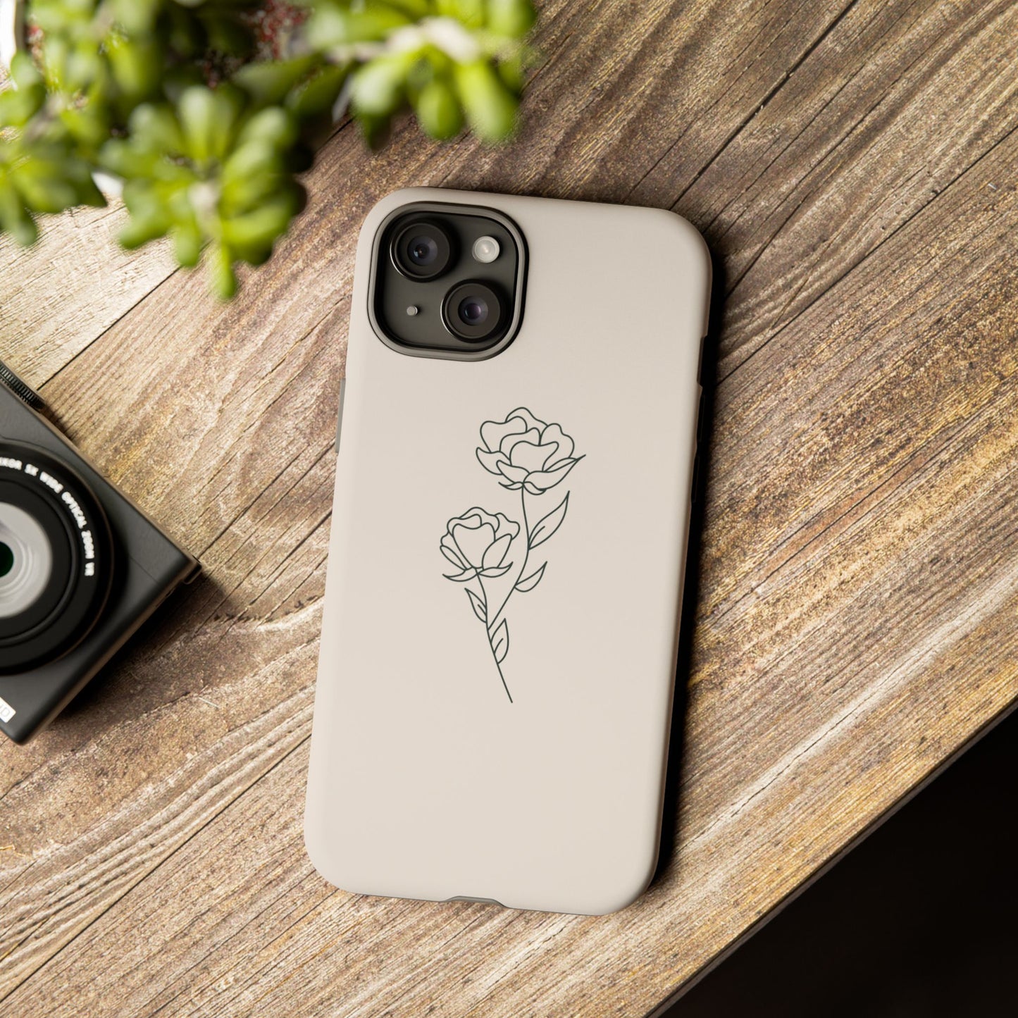 Simple Flower Minimalist Phone Case