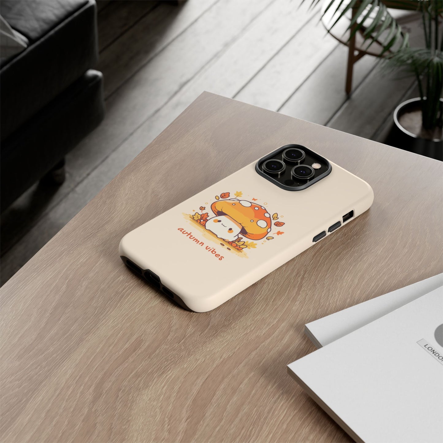 Yellow and Orange Illustrative Fall Phone Case