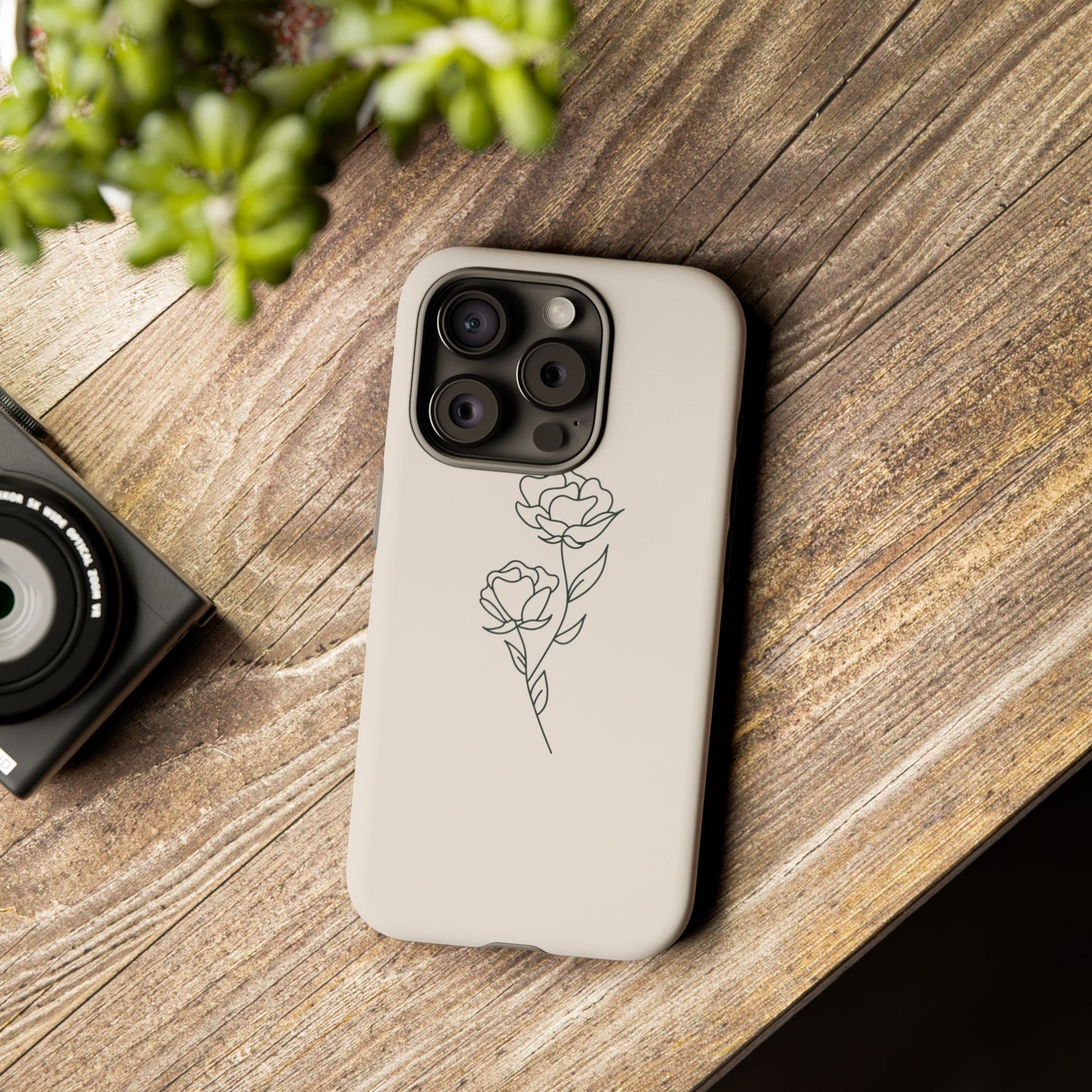 Simple Flower Minimalist Phone Case