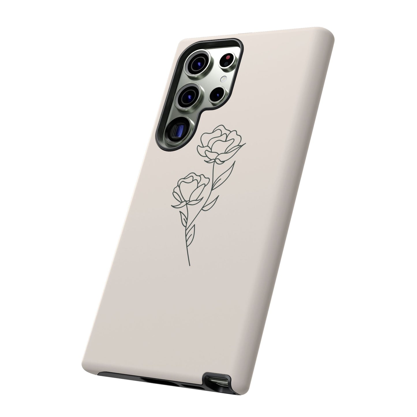 Simple Flower Minimalist Phone Case