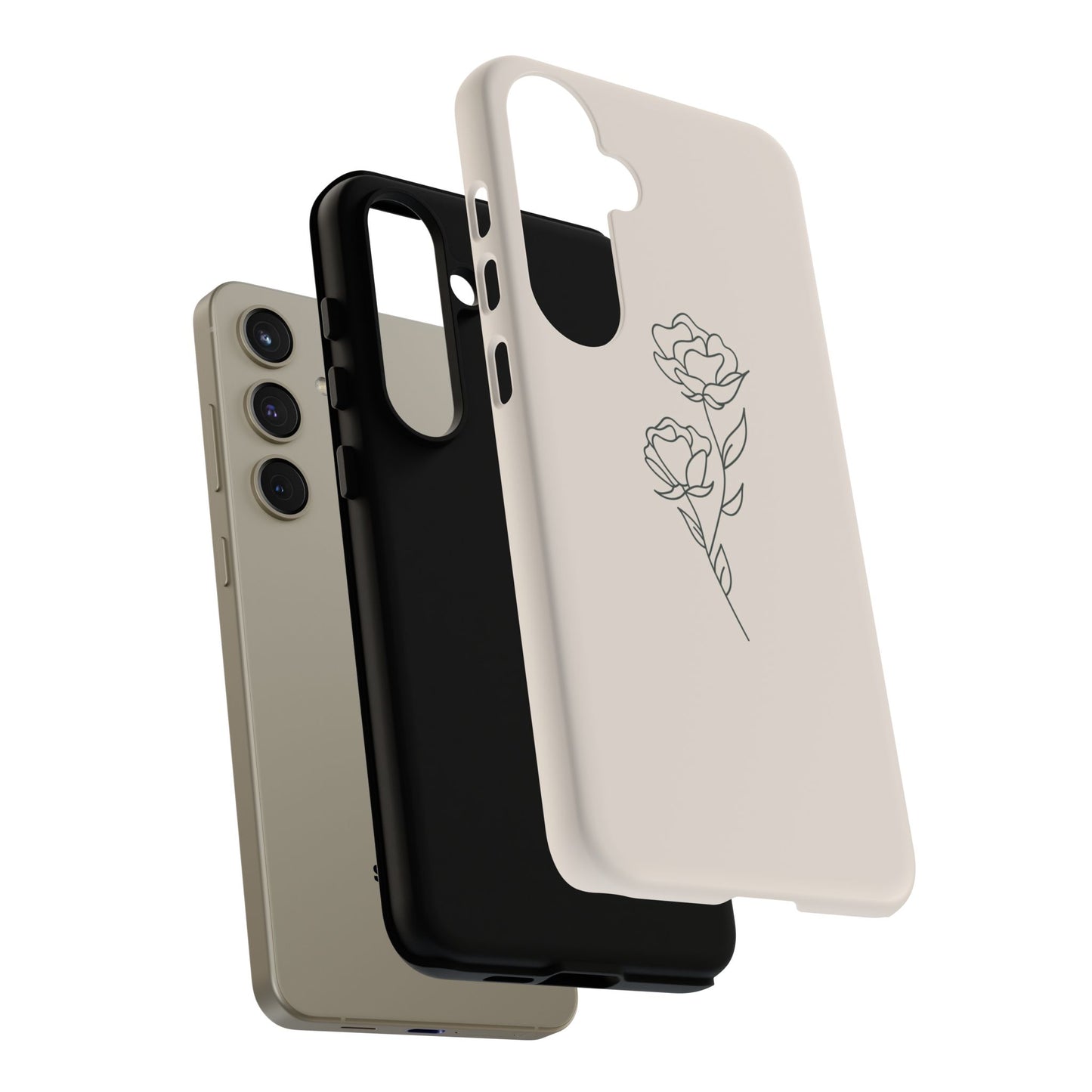 Simple Flower Minimalist Phone Case