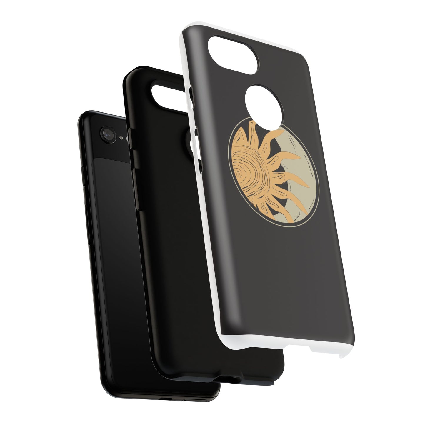 Beige and Blue Minimalist Simple Quotes Phone Case