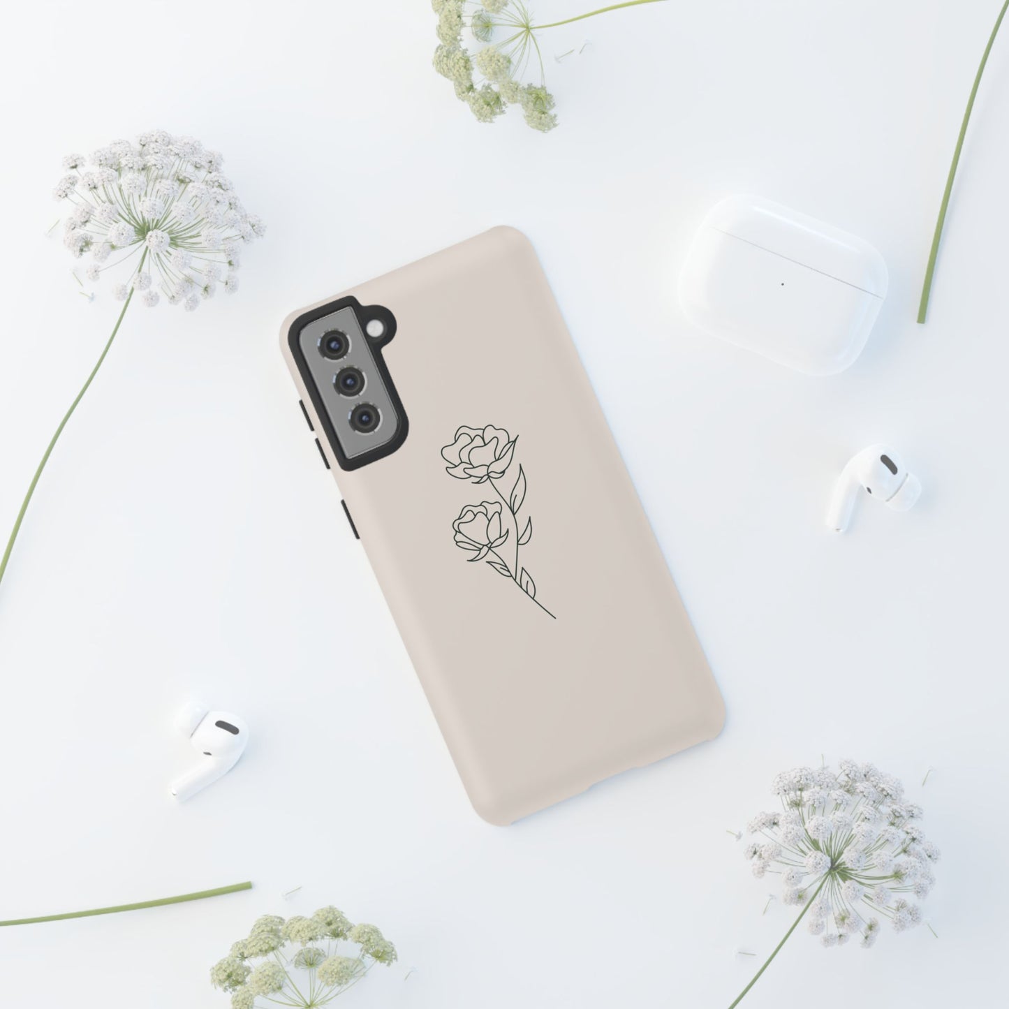 Simple Flower Minimalist Phone Case