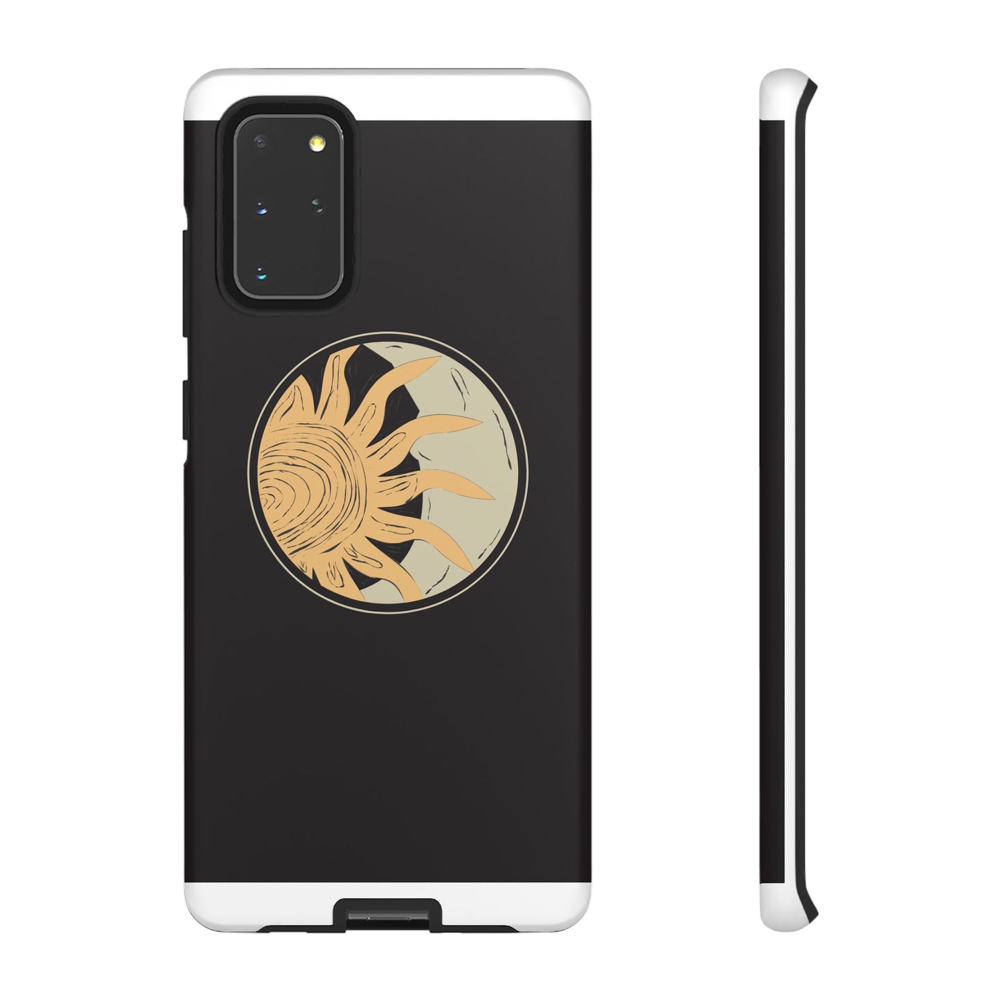 Beige and Blue Minimalist Simple Quotes Phone Case