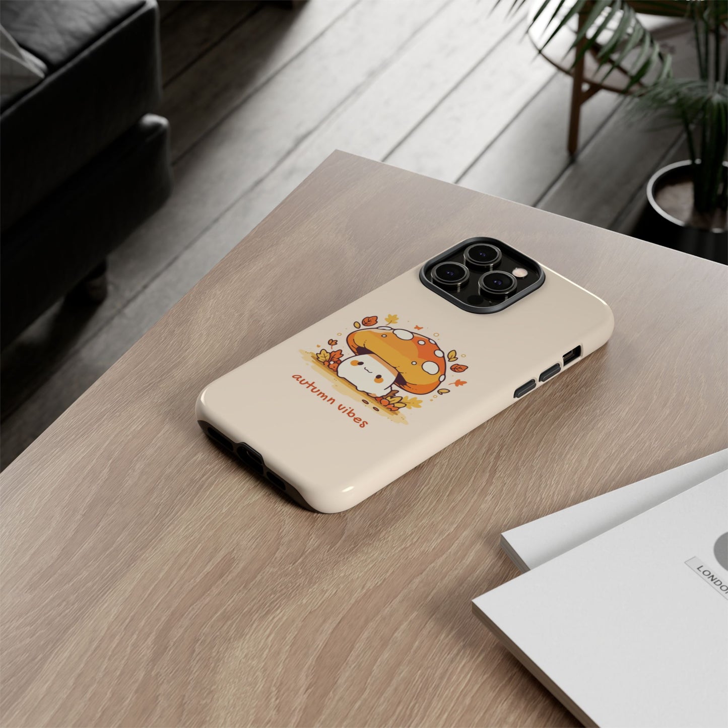 Yellow and Orange Illustrative Fall Phone Case
