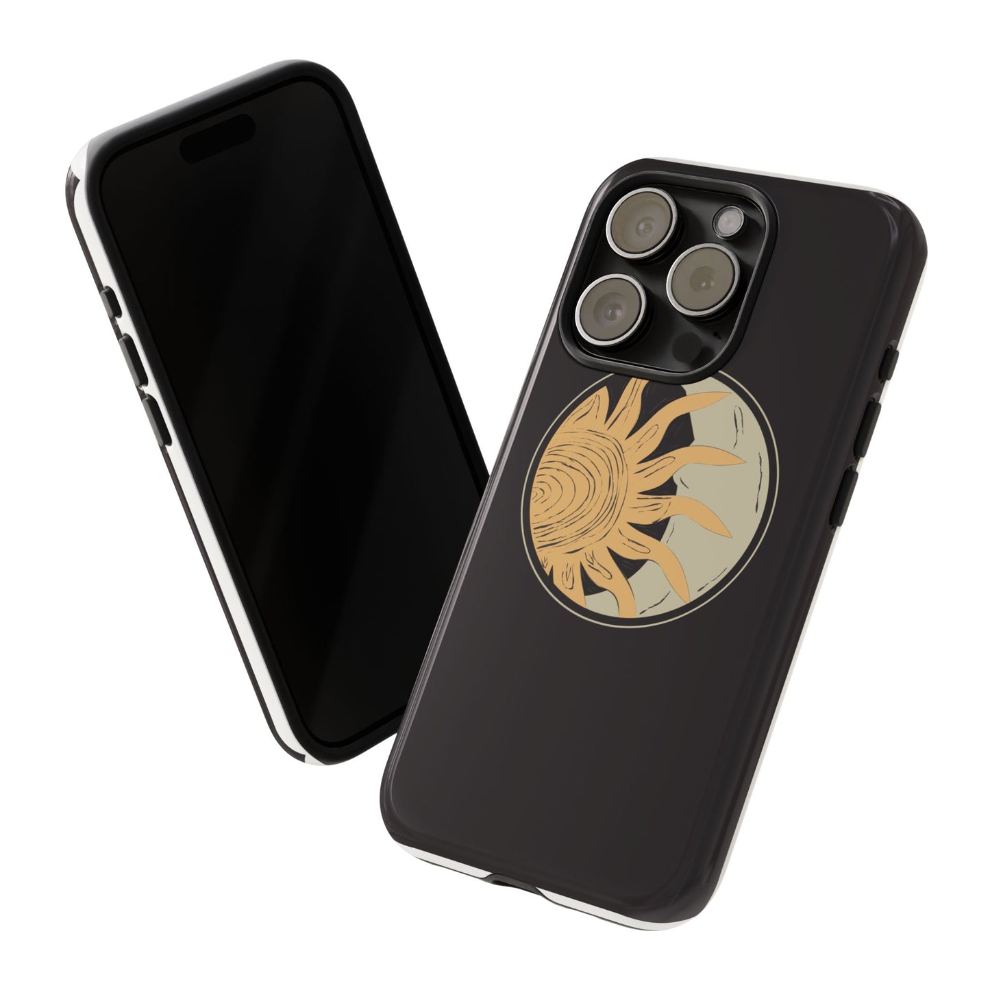 Beige and Blue Minimalist Simple Quotes Phone Case