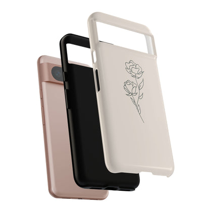 Simple Flower Minimalist Phone Case