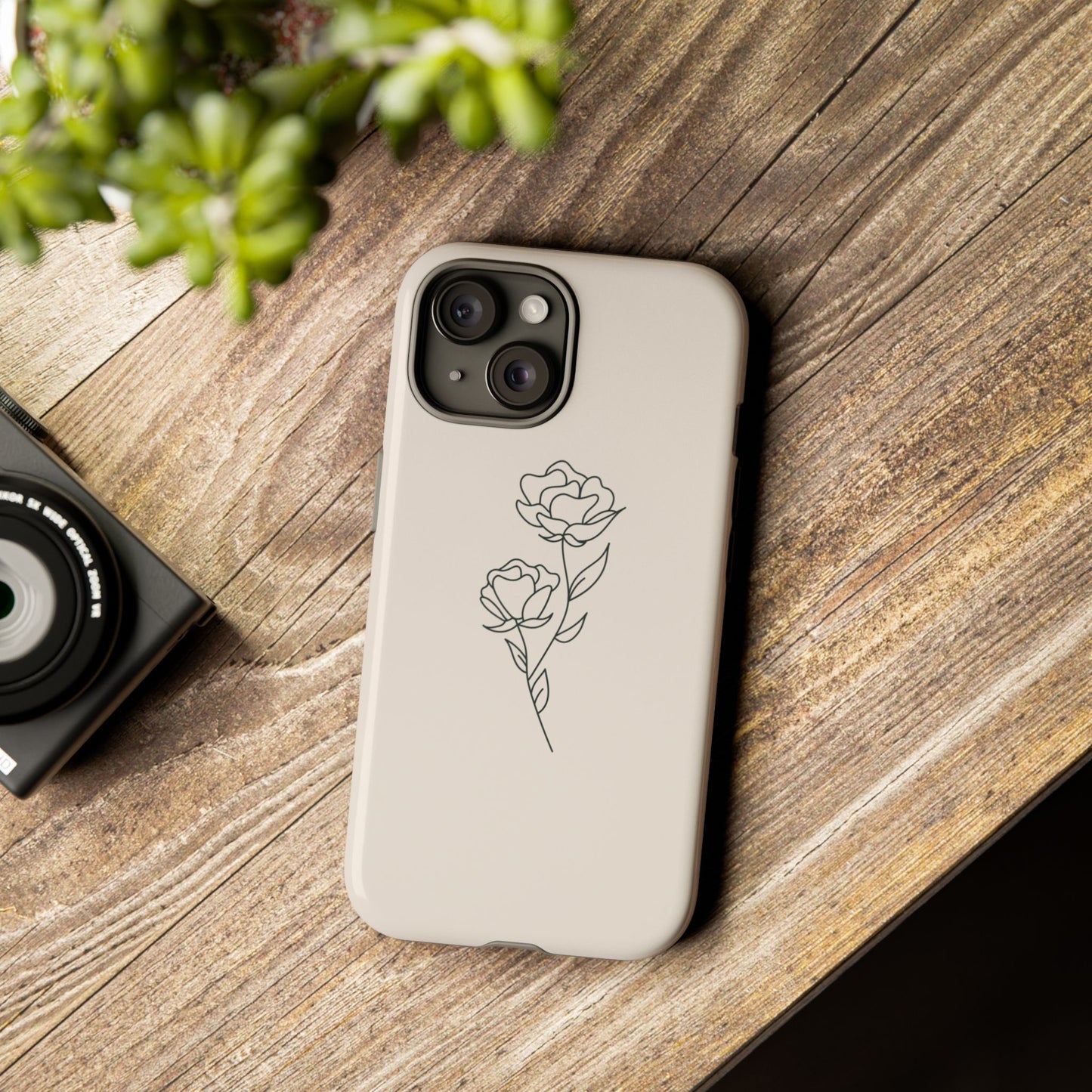 Simple Flower Minimalist Phone Case