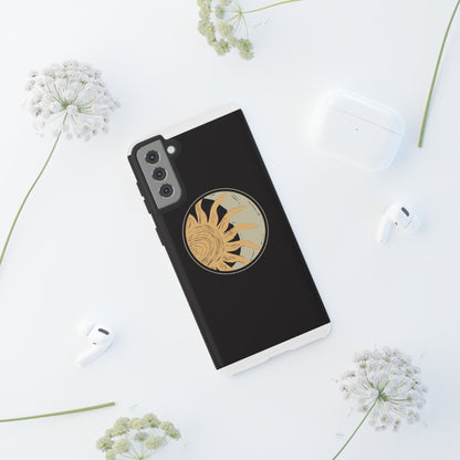 Beige and Blue Minimalist Simple Quotes Phone Case