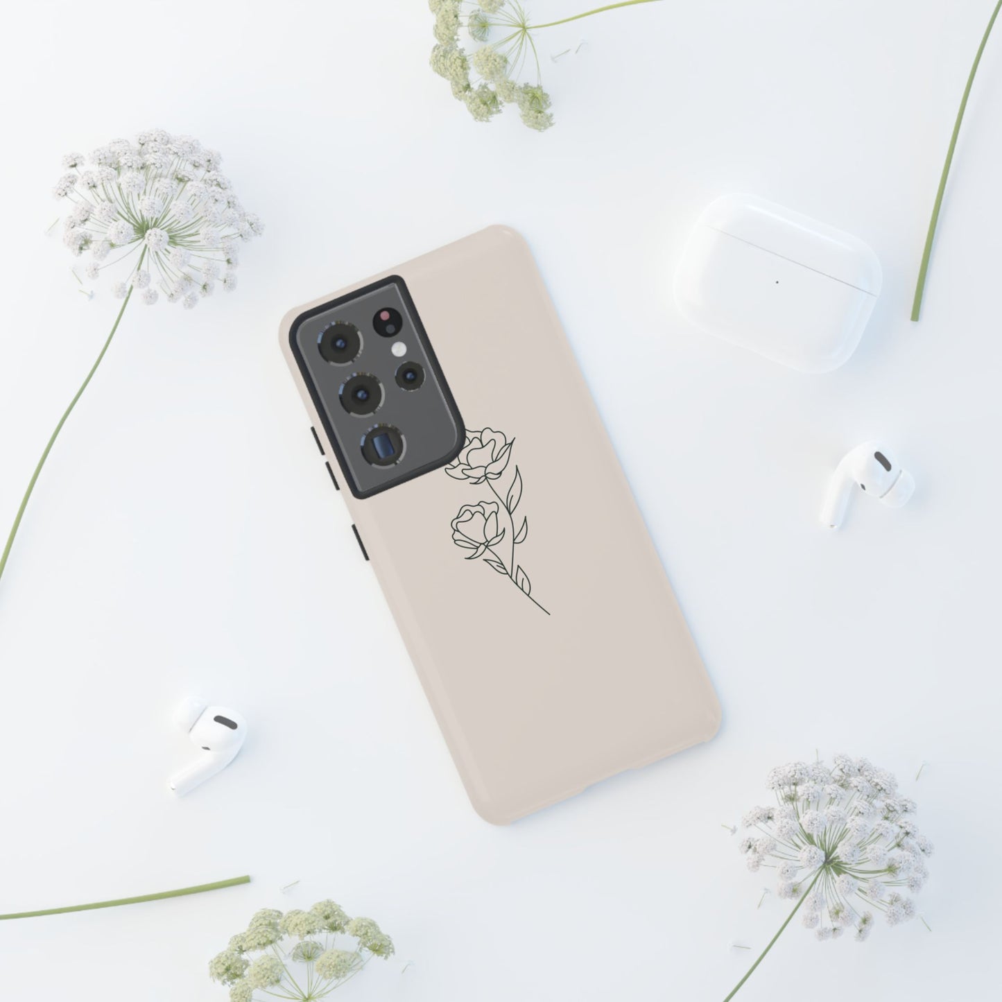 Simple Flower Minimalist Phone Case
