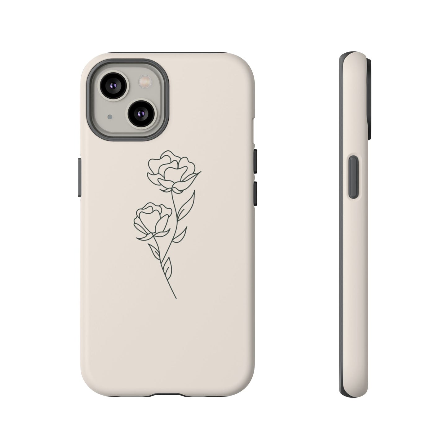 Simple Flower Minimalist Phone Case