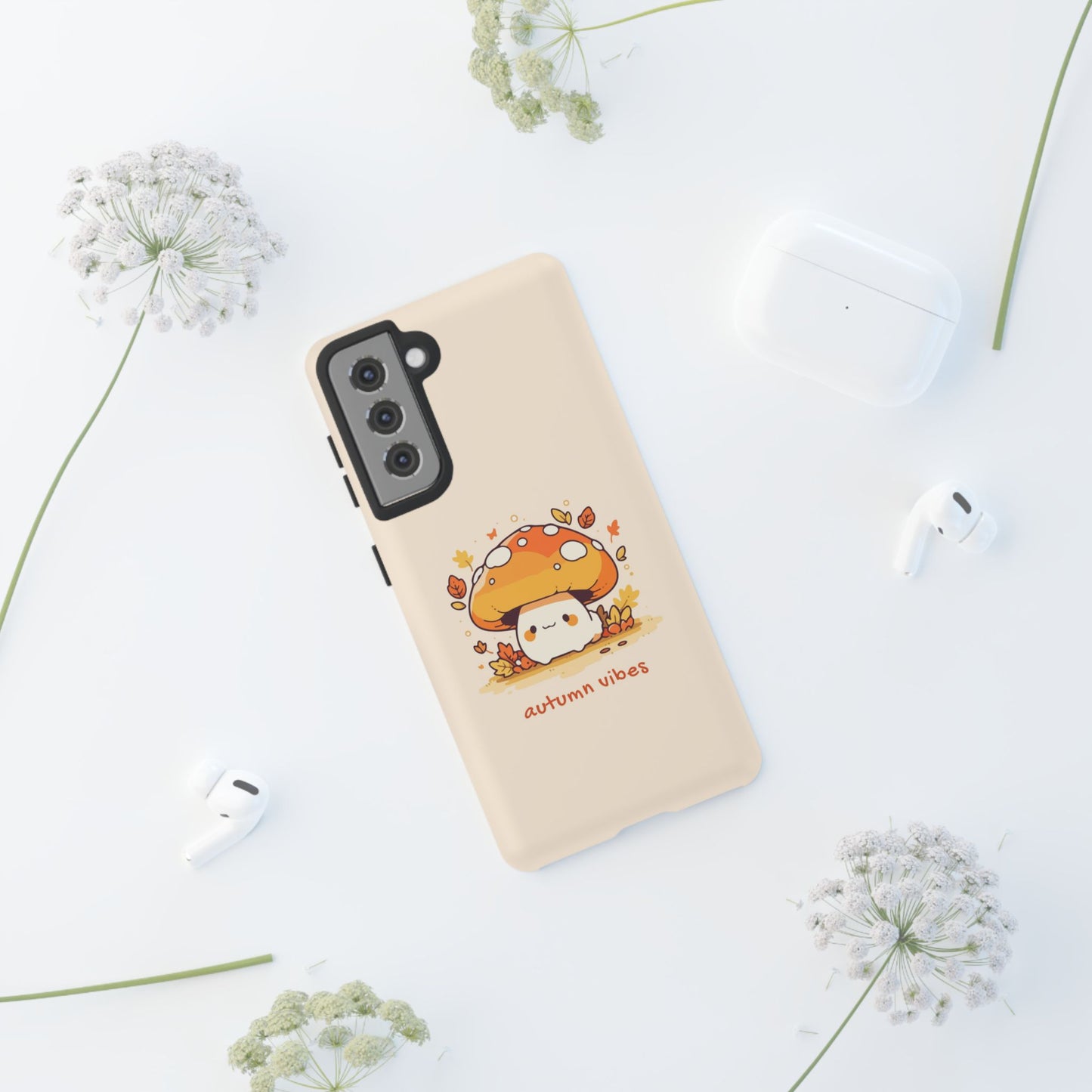 Yellow and Orange Illustrative Fall Phone Case
